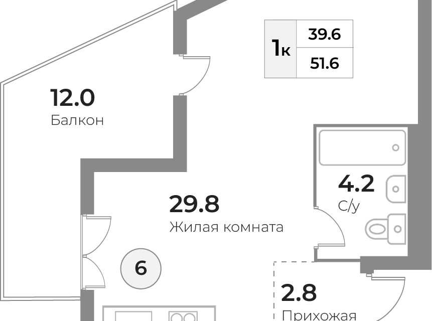 квартира р-н Зеленоградский г Зеленоградск ул Тургенева фото 1