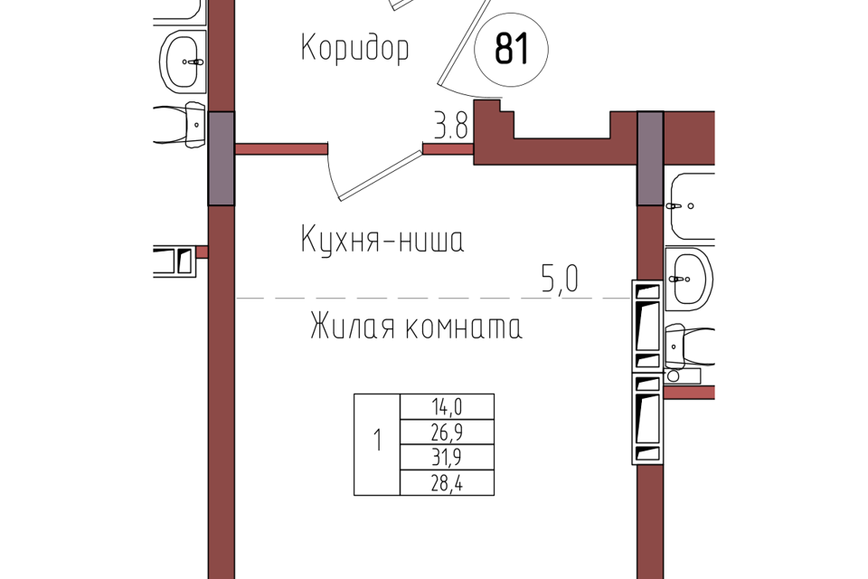 квартира г Калининград ул Дубовая аллея 3ак/2 городской округ Калининград фото 1