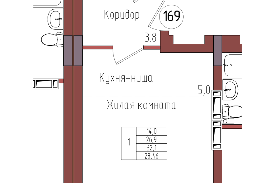 квартира г Калининград ул Дубовая аллея 3ак/2 городской округ Калининград фото 1