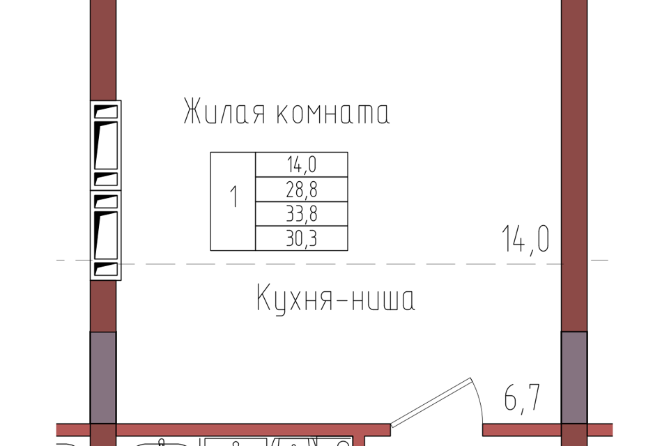 квартира г Калининград ул Дубовая аллея 3ак/2 городской округ Калининград фото 1