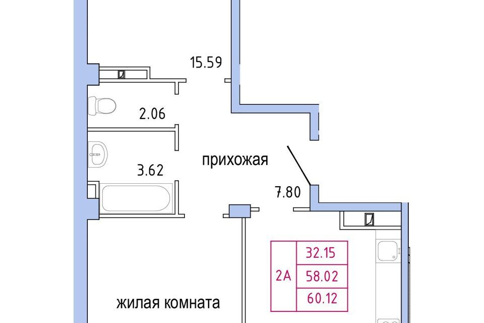 квартира р-н Псковский д Борисовичи ул Завеличенская 22 фото 1