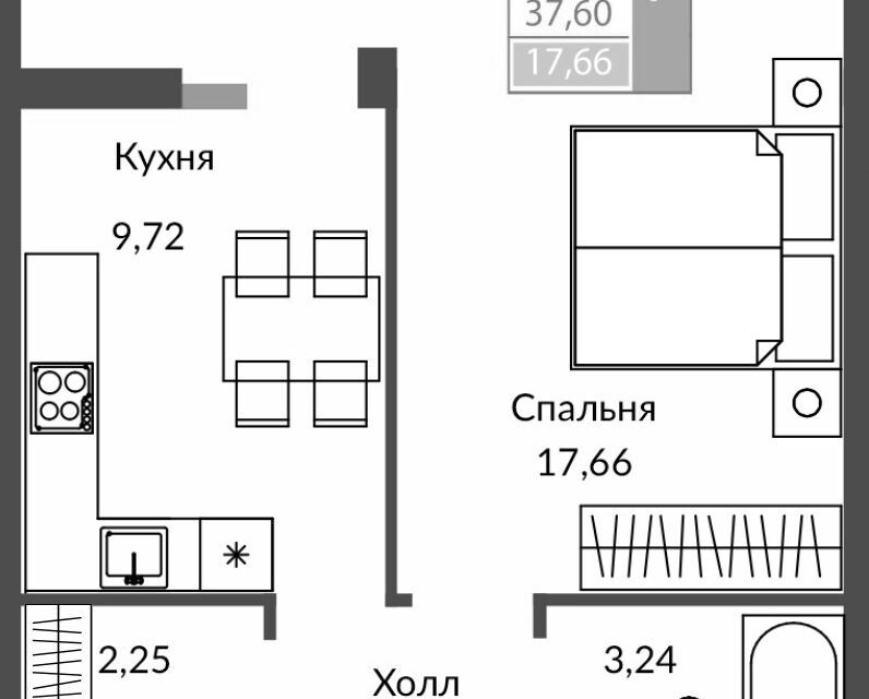 квартира р-н Симферопольский городской округ Просторы фото 1