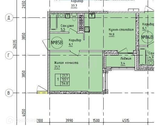 квартира г Екатеринбург ул Щорса 53 Екатеринбург, муниципальное образование фото 5