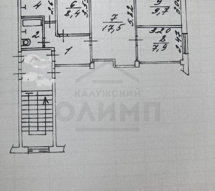 квартира г Калуга ул Гурьянова 53 городской округ Калуга фото 7