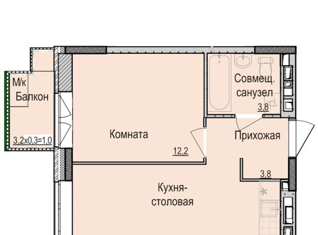 квартира р-н Индустриальный Карлутский жилрайон, 3-й мкр фото