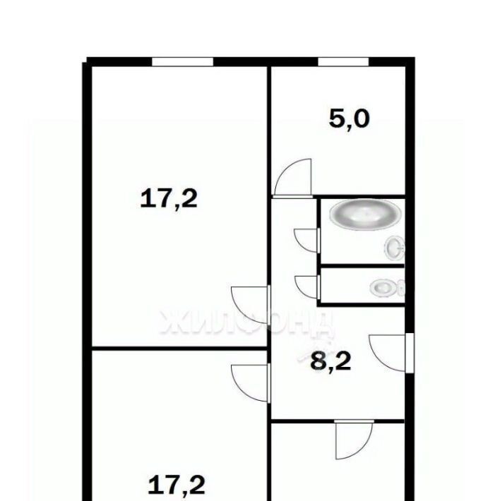 комната р-н Новосибирский с Криводановка ул Садовая 24 фото 20