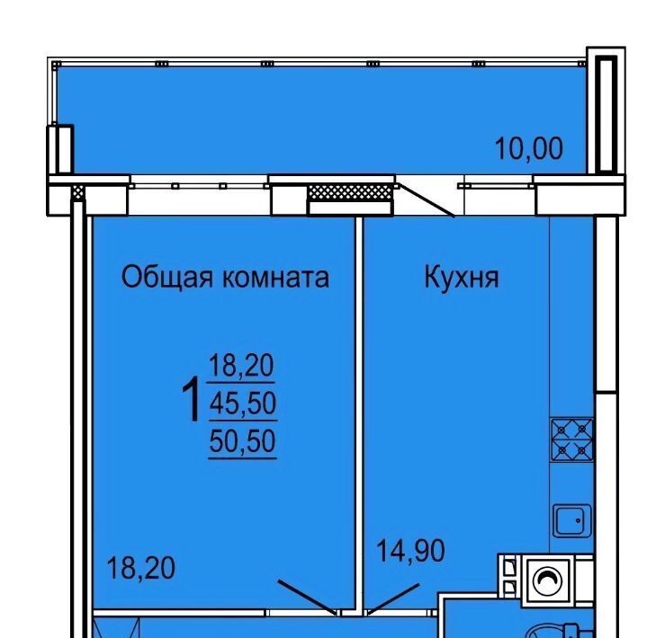 квартира г Тула р-н Привокзальный ул Седова 20д/1 фото 1