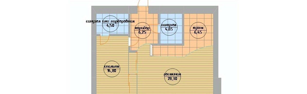 квартира г Омск п Биофабрика ЖК Родные Пенаты р-н Центральный фото 1