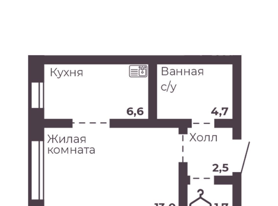 квартира г Челябинск р-н Тракторозаводский пр-кт Ленина 4д фото 1