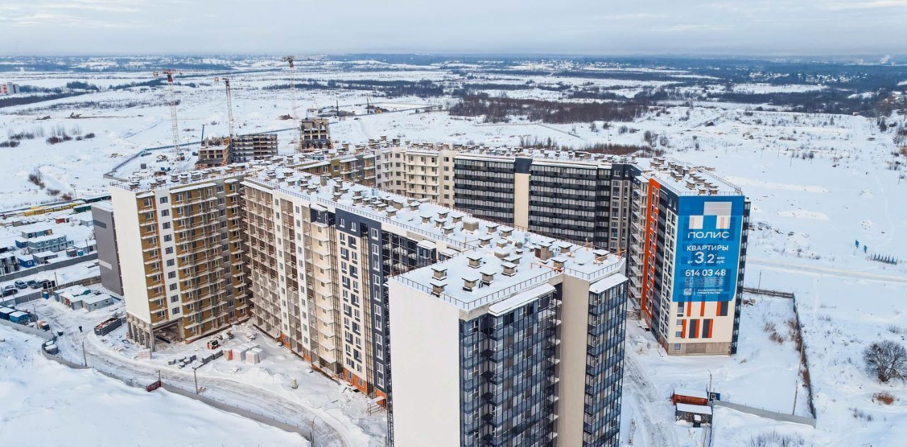 квартира р-н Всеволожский г Мурино ЖК Полис ЛАВрики Девяткино фото 16