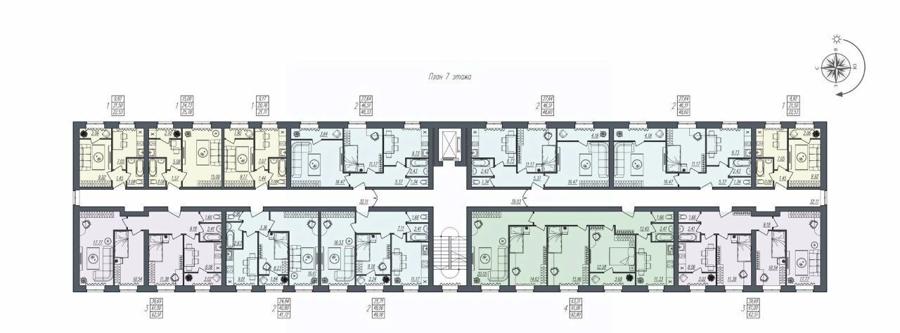 квартира г Волгоград р-н Краснооктябрьский ул. Имени А. М. Матросова фото 2