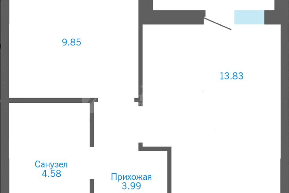 квартира р-н Тюменский д Дударева ул Сергея Джанбровского 13 фото 2