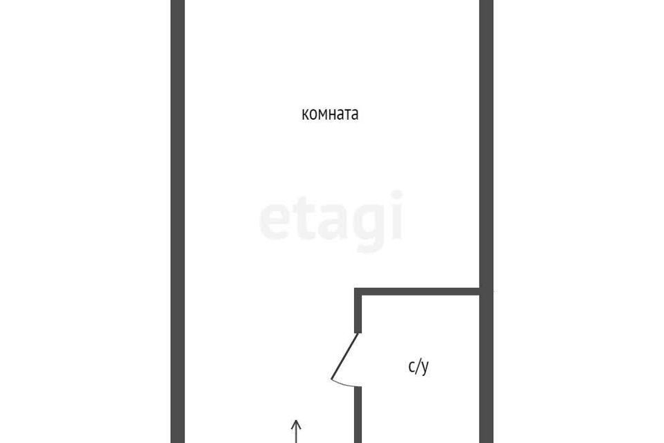 комната г Екатеринбург пр-кт Космонавтов 52а Екатеринбург, муниципальное образование фото 10