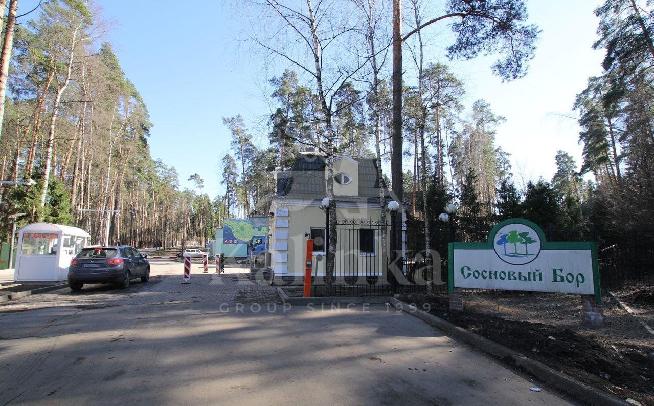 земля городской округ Одинцовский п Николина Гора коттеджный пос. Сосновый Бор, Вишнёвая ул, Красногорск фото 3