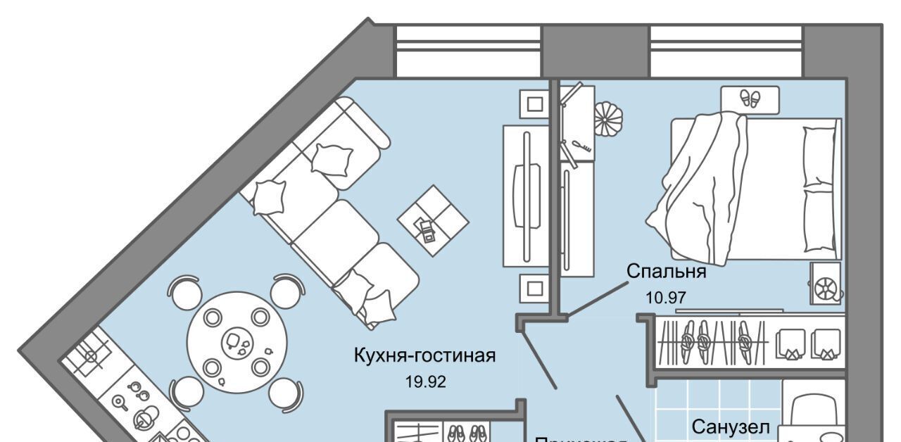 квартира г Ульяновск р-н Заволжский пр-кт Столыпина 2б фото 1