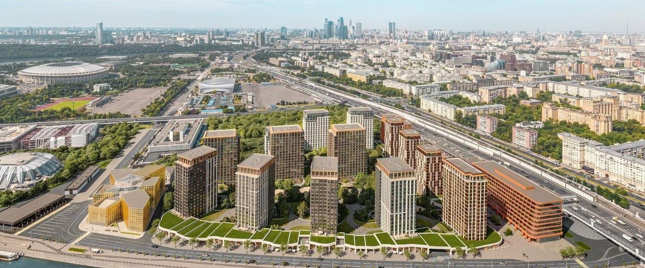 квартира г Москва метро Воробьевы горы ЖК Коллекция Лужники фото 13