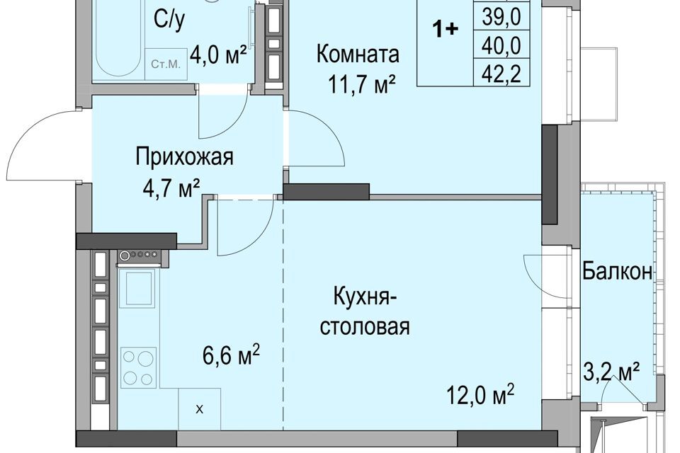 квартира г Ижевск пер Ботеневский городской округ Ижевск фото 1