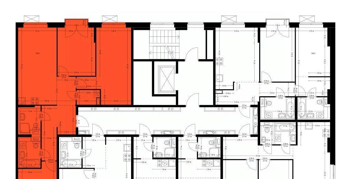 квартира г Красногорск п Ильинское-Усово ЖК Ильинские луга 2 Опалиха, 1-2.2 фото 2