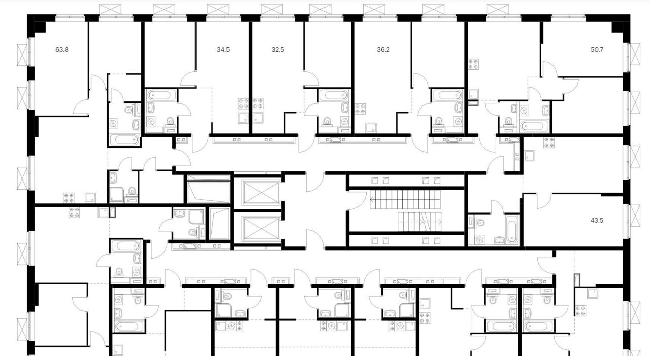 квартира г Красногорск п Ильинское-Усово ЖК Ильинские луга 2 Опалиха, 1-2.2 фото 2