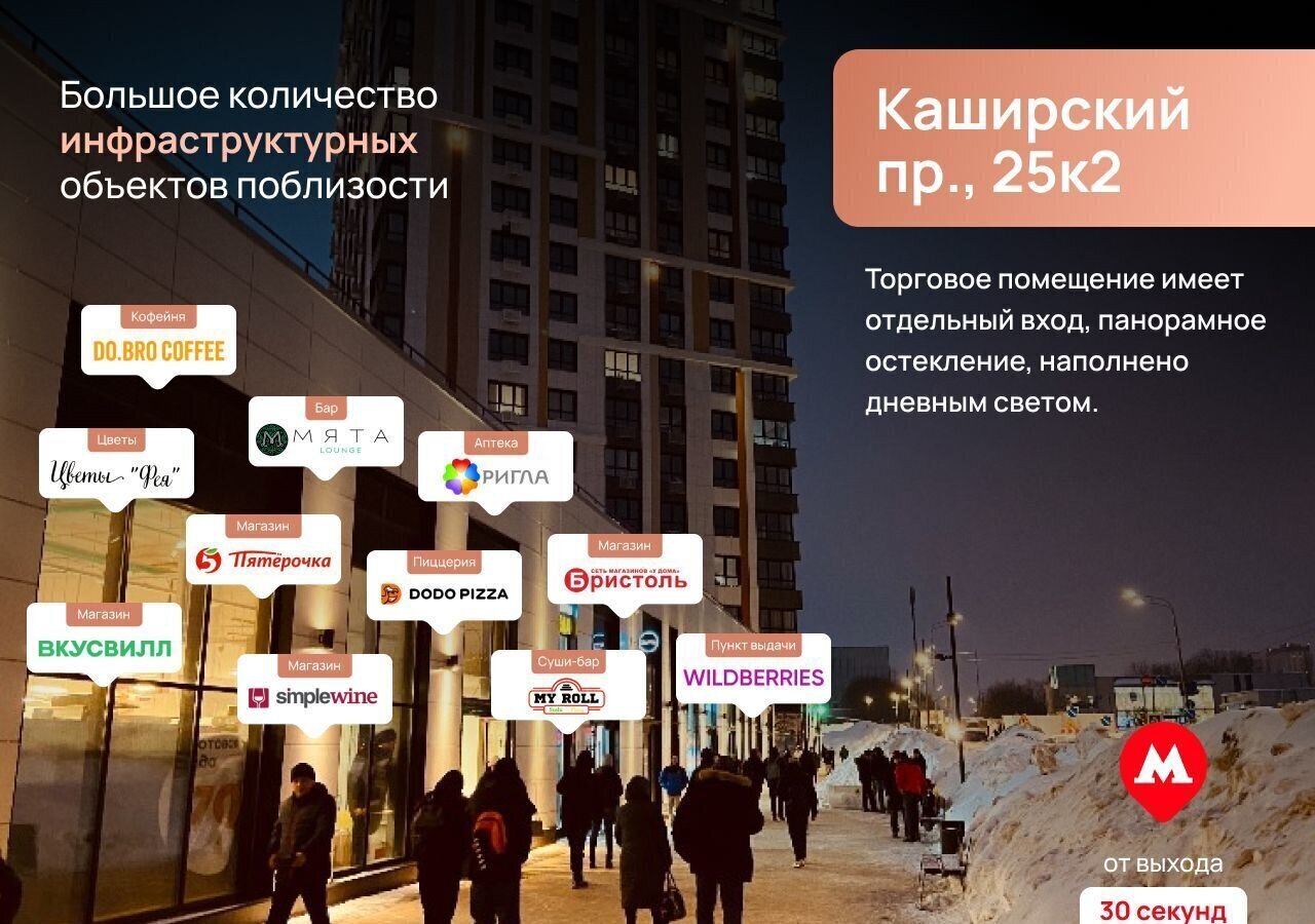 свободного назначения г Москва метро Варшавская проезд Каширский 25к/2 фото 1