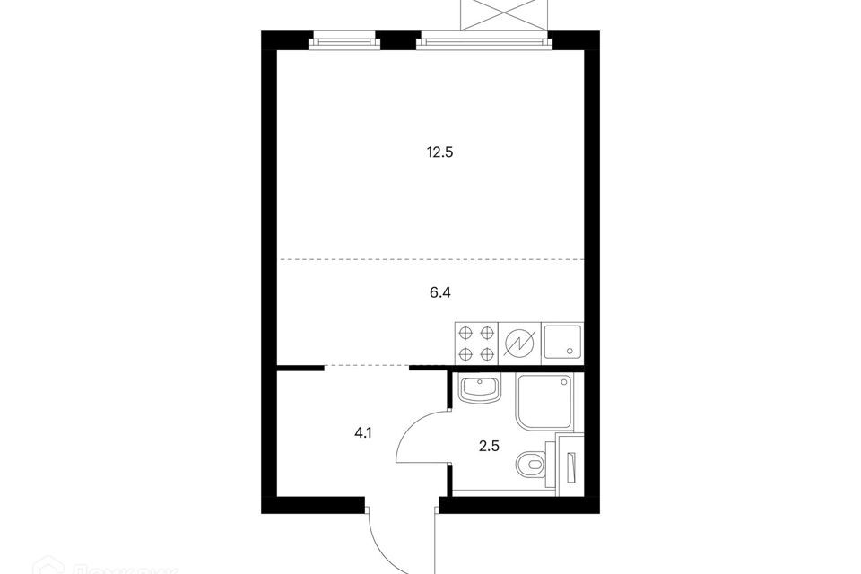 квартира г Москва проезд Нагатинский 1-й 2с/8 Южный административный округ фото 1