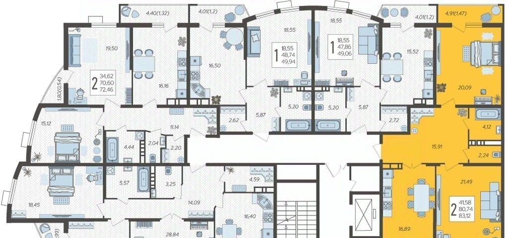 квартира г Краснодар р-н Карасунский ул Уральская 100/8 фото 2