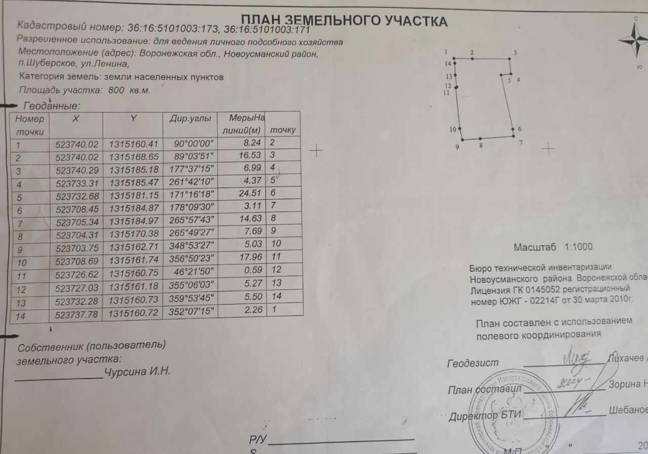 земля р-н Новоусманский п Шуберское ул Луговая Шуберское сельское поселение, Воронеж фото 3