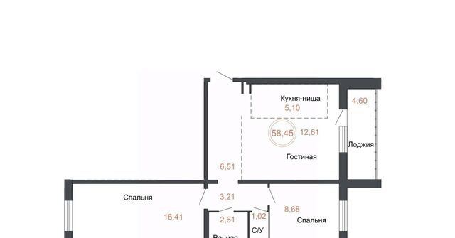 квартира р-н Советский дом 3/1 5. фото