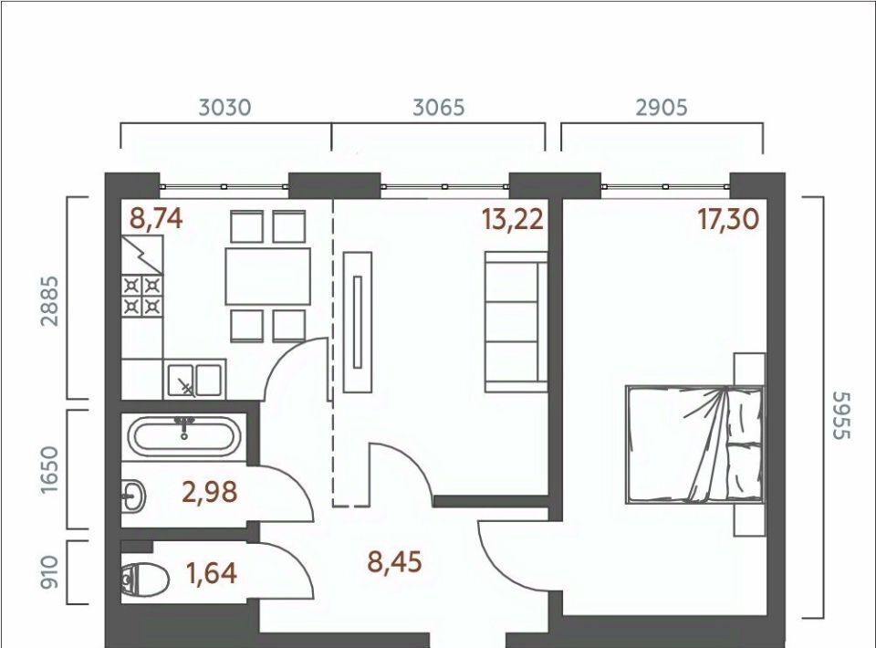 квартира г Иркутск р-н Октябрьский ул Дальневосточная 50 фото 1