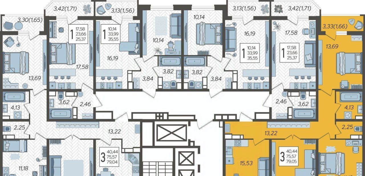 квартира г Краснодар р-н Карасунский ул Уральская 87/7 фото 3