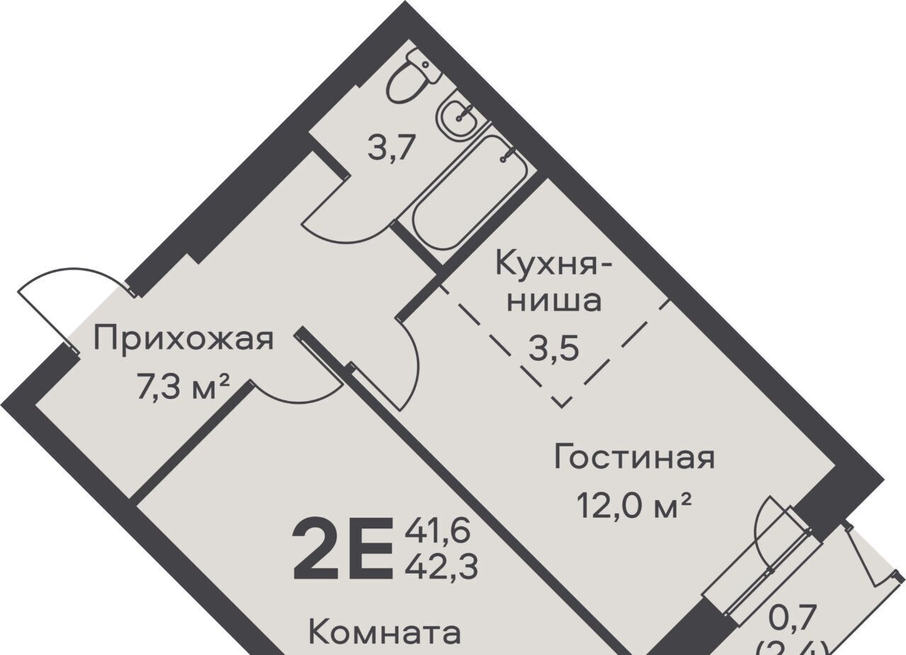 квартира г Пермь р-н Орджоникидзевский Гайва фото 1