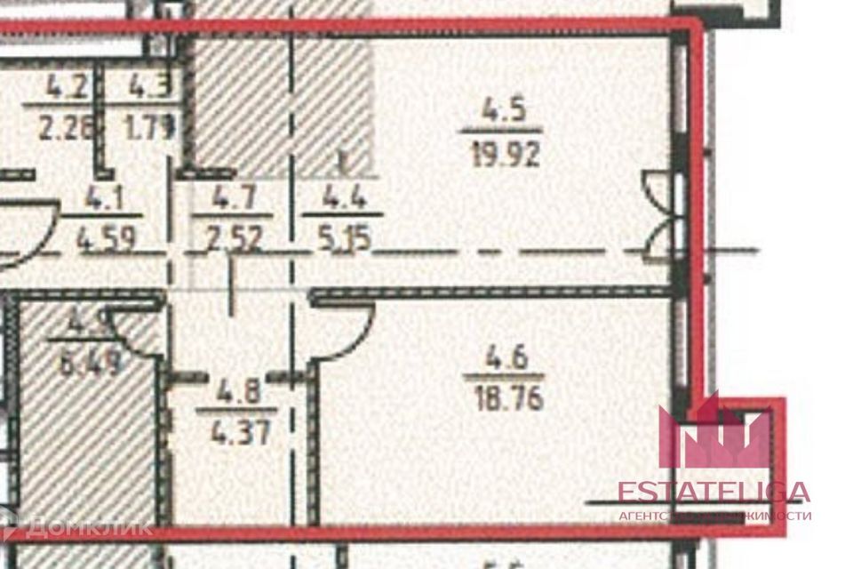 квартира г Москва ул Костикова 4к/3 Центральный административный округ фото 8