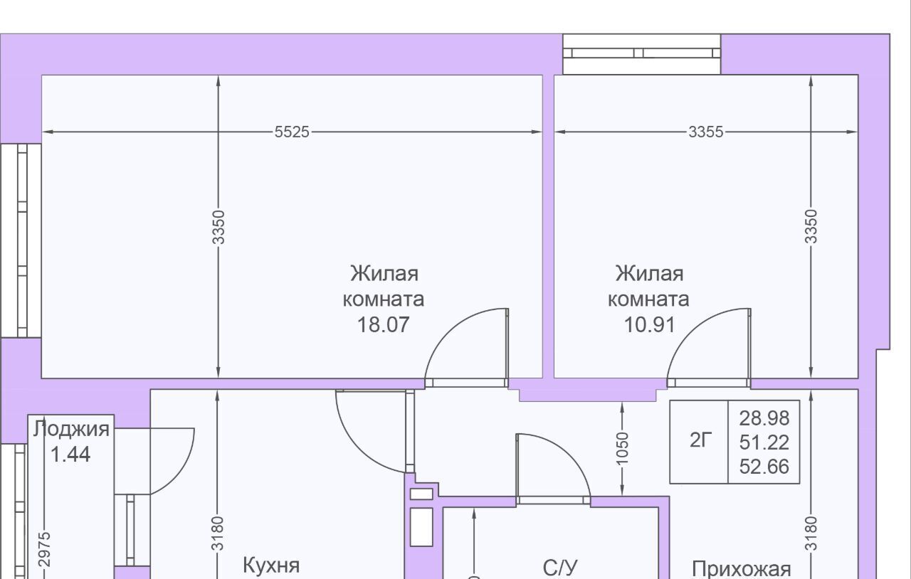 квартира г Казань метро Горки Светлая Долина жилой комплекс фото 4