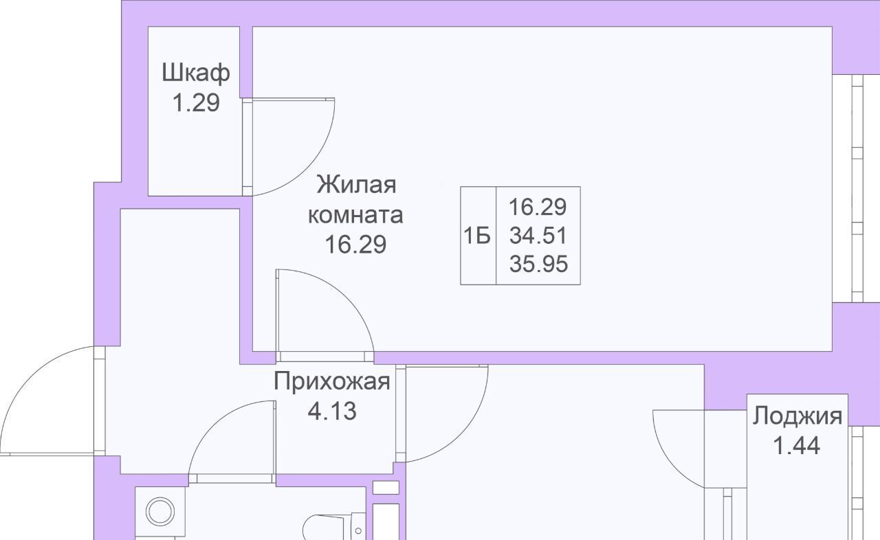 квартира г Казань метро Горки ЖК «Светлая долина» фото 5