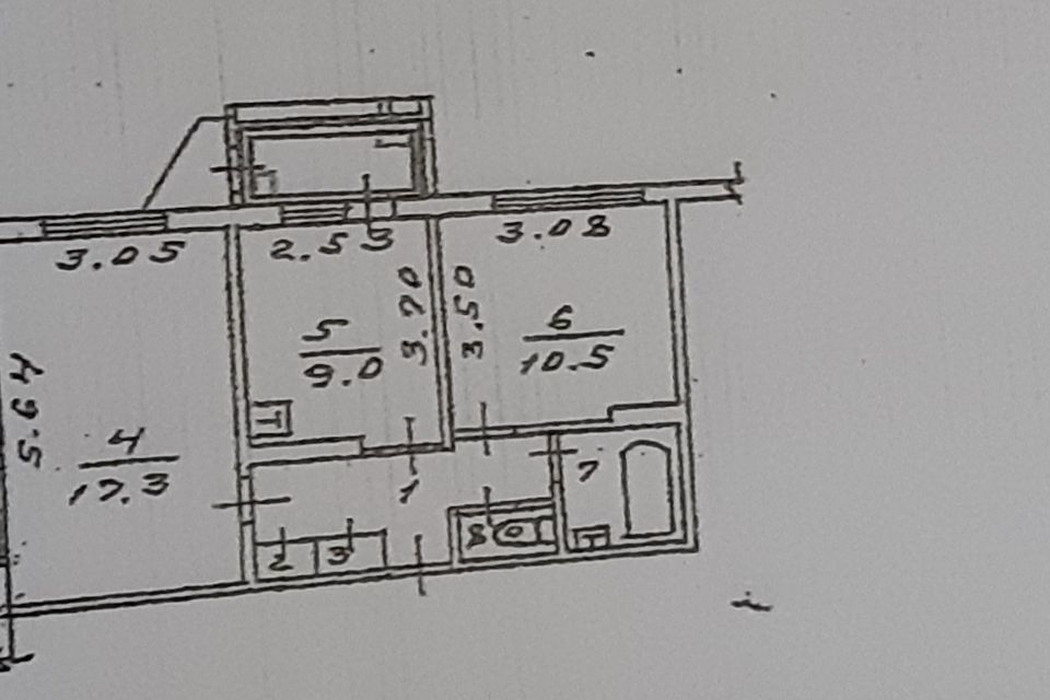 квартира г Петропавловск-Камчатский пр-кт Циолковского 45/1 Елизовский район фото 9