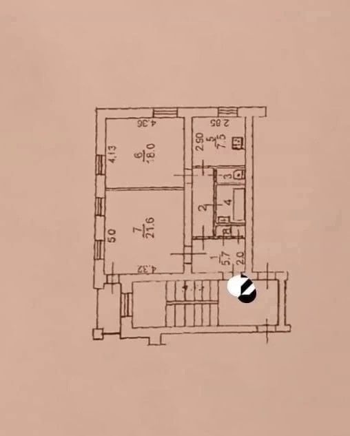 квартира г Великие Луки пр-кт Ленина 49/35 городской округ Великие Луки фото 9