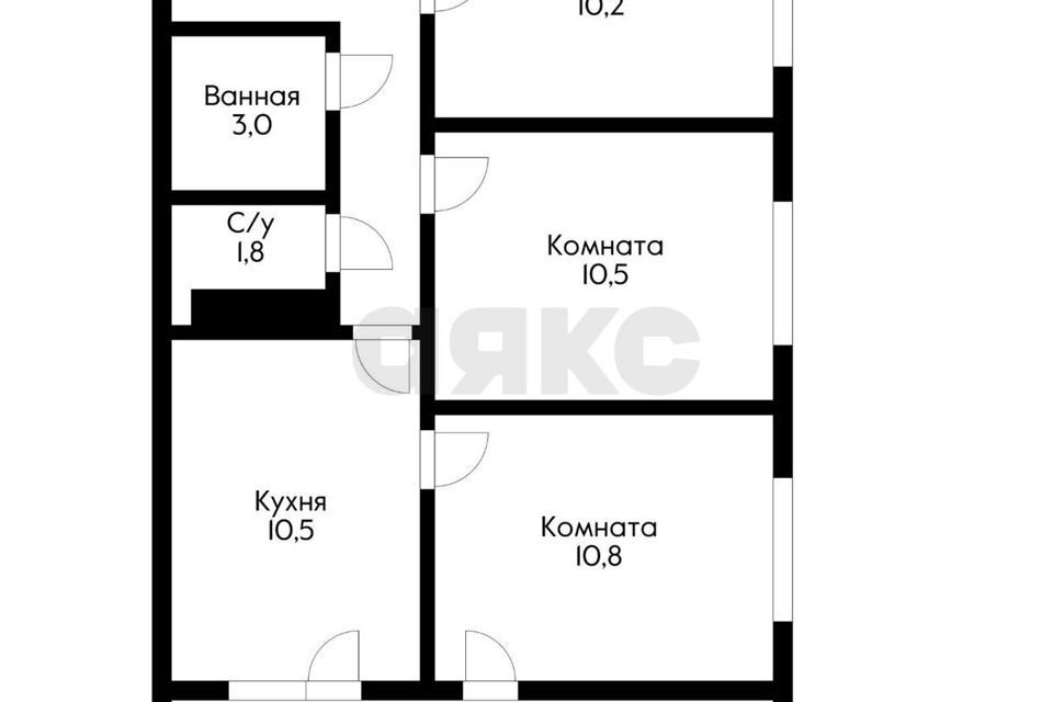 квартира г Краснодар ул им. Героя Пешкова 14к/4 муниципальное образование Краснодар фото 5