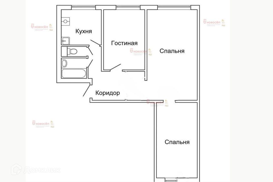 квартира г Верхняя Пышма ул Огнеупорщиков 12 городской округ Верхняя Пышма фото 2