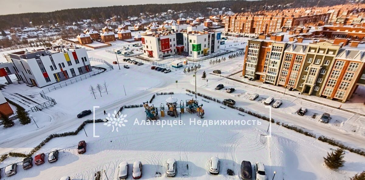 квартира р-н Томский д Кисловка мкр Северный ул. Марины Цветаевой, 9/3 фото 21