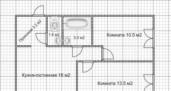 квартира г Ярославль р-н Фрунзенский ул Лескова 44 фото 2