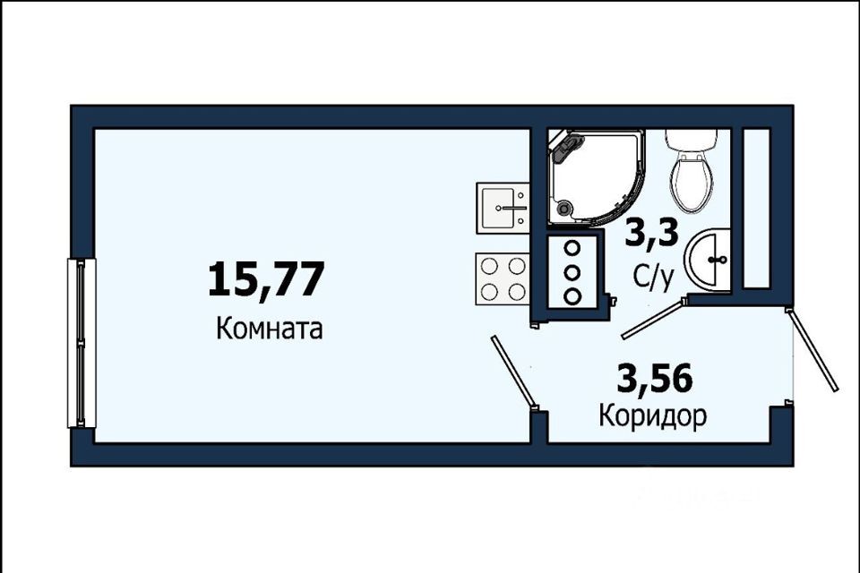 квартира г Санкт-Петербург ул Морской Пехоты 26к/1 Красносельский район фото 1