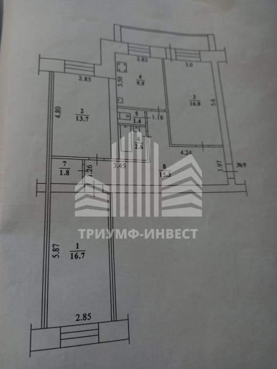 квартира г Якутск р-н Автодорожный округ Республика Саха Якутия, Автодорожная, 36/6 фото 8