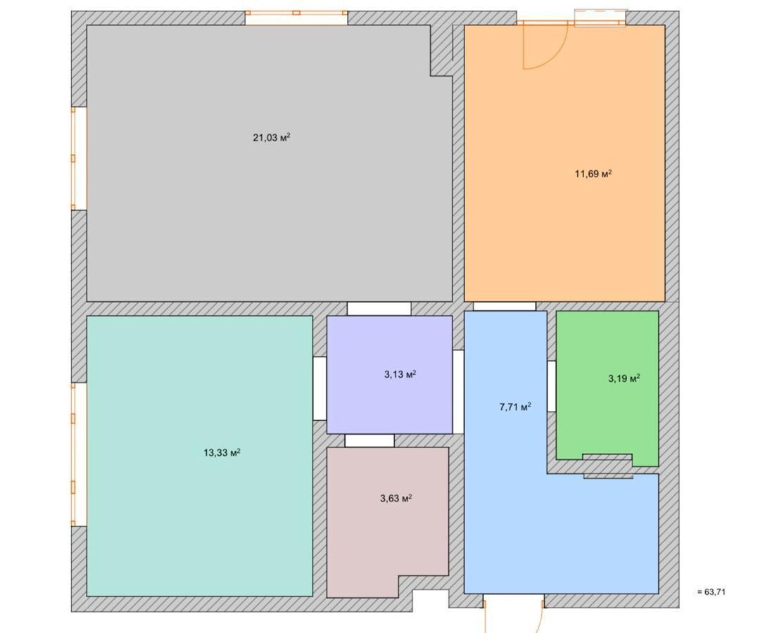 квартира г Кемерово р-н Ленинский б-р Строителей 60к/1 фото 22