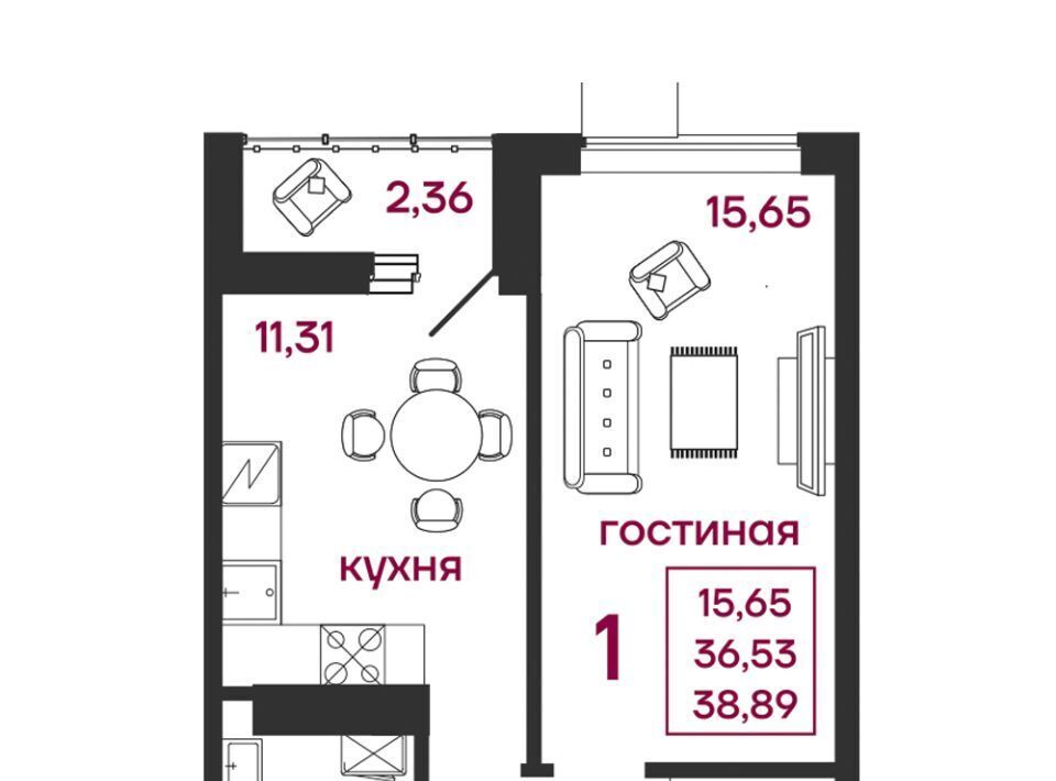 квартира г Пенза р-н Железнодорожный ул Баталина 31 фото 1