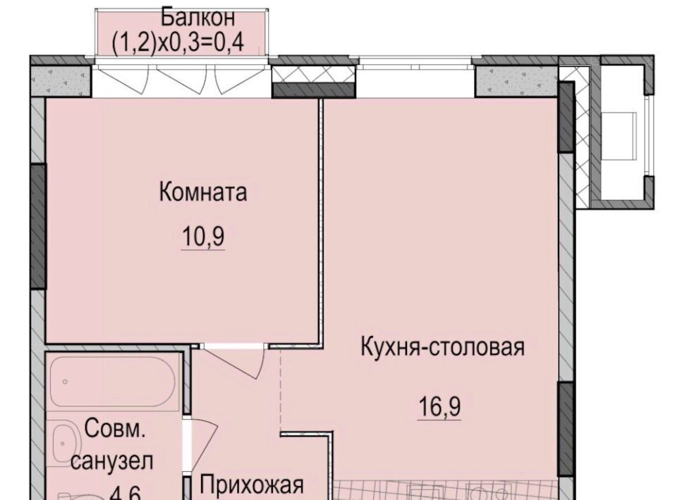 квартира г Казань ЖК «Ферма-2» Проспект Победы, жилмассив фото 1