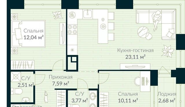 р-н Октябрьский Глумилино жилрайон, Урман Сити жилой комплекс фото