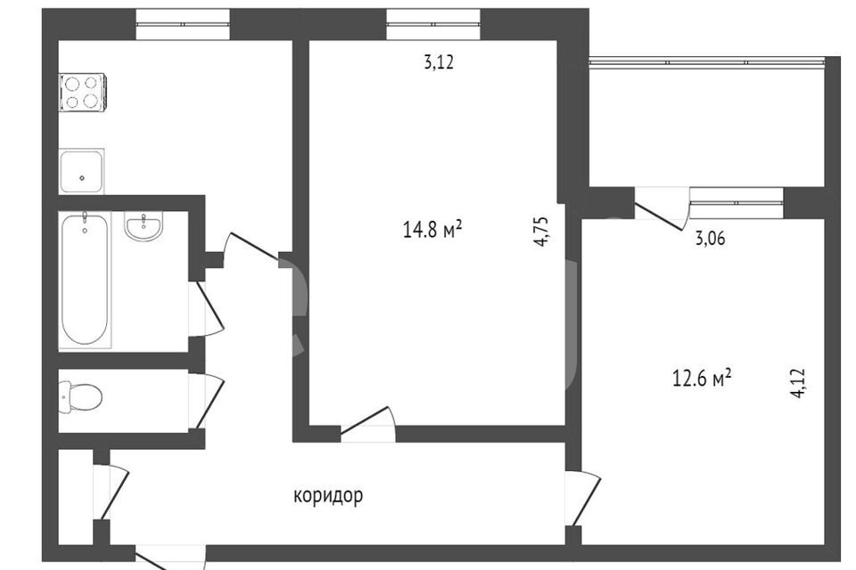 квартира г Когалым ул Дружбы Народов 29 Сургутский район фото 7