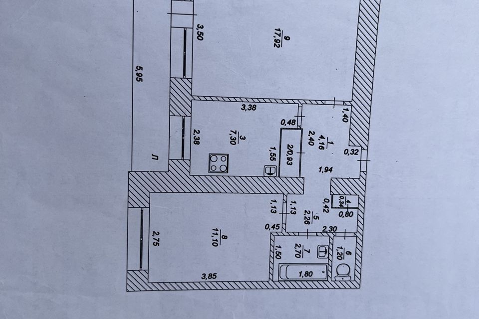 квартира г Димитровград ул Королева 8а Мелекесский район фото 7