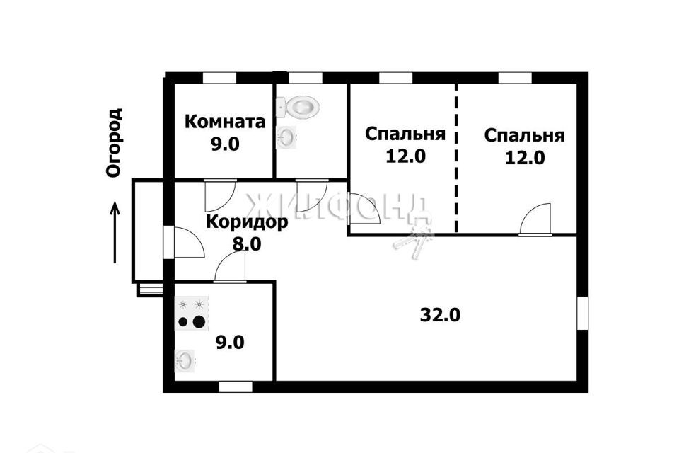 дом г Новосибирск ул Зеленодолинская городской округ Новосибирск фото 9