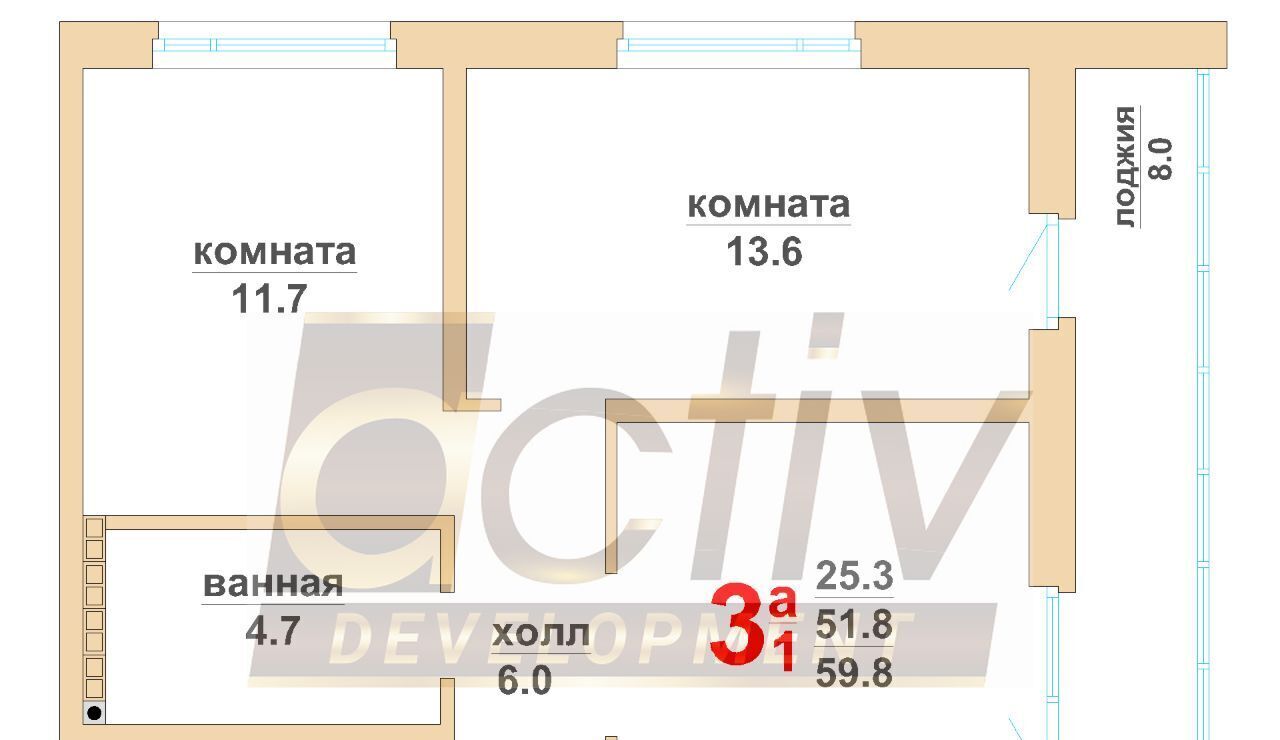 квартира г Верхняя Пышма ул Красноармейская 13 Проспект Космонавтов фото 1